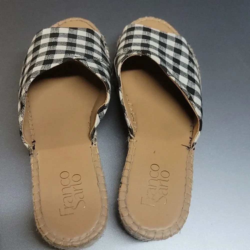 Franco sarto pilot espadrilles wedges 7.5‎